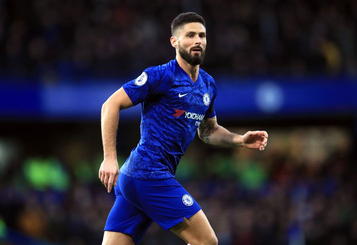 Giroud kom lítið við sögu hjá Chelsea fyrri hlutan á þessu tímabili en hefur fengið fleiri tækifæri eftir áramót.