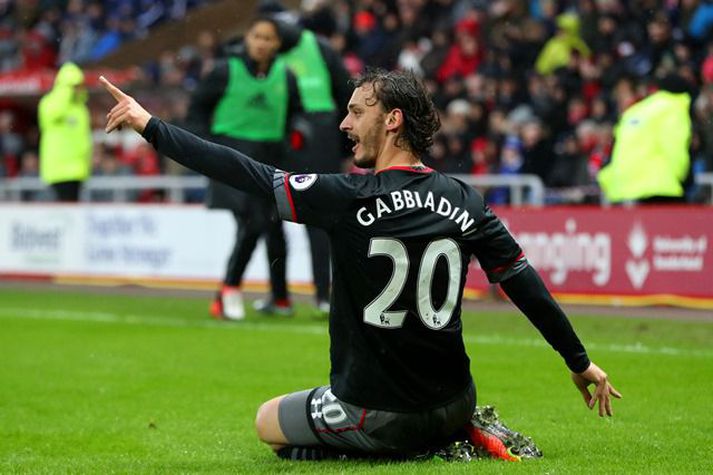 Manolo Gabbiadini fer vel af stað með Southampton.