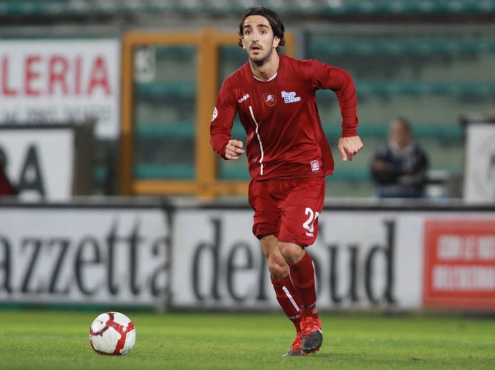 Piermario Morosini í leik á Ítalíu.