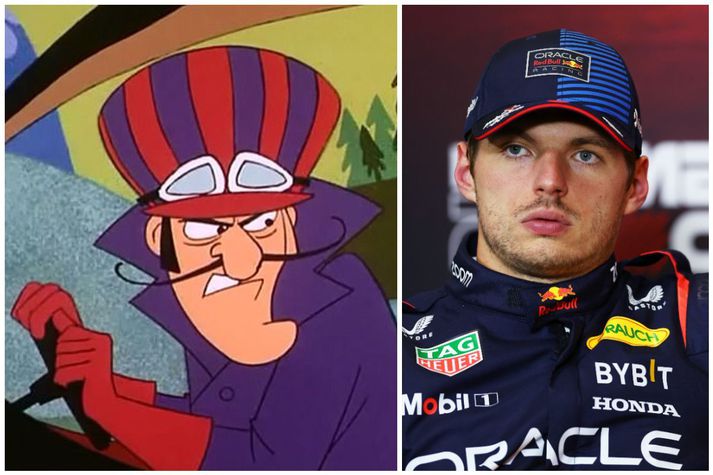 Damon Hill líkir ríkjandi heimsmeistaranum í Formúlu 1, Max Verstappen, við illmennið Dick Dastardly