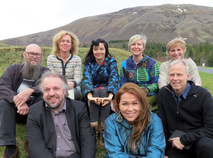 Sunleif Rasmussen, Anja Andersen, Pipaluk Jörgensen, Cecilia Björck, Esko Valtaojai, Alex Strömme, Guðrún Geirsdóttir og Björk Guðmundóttir.