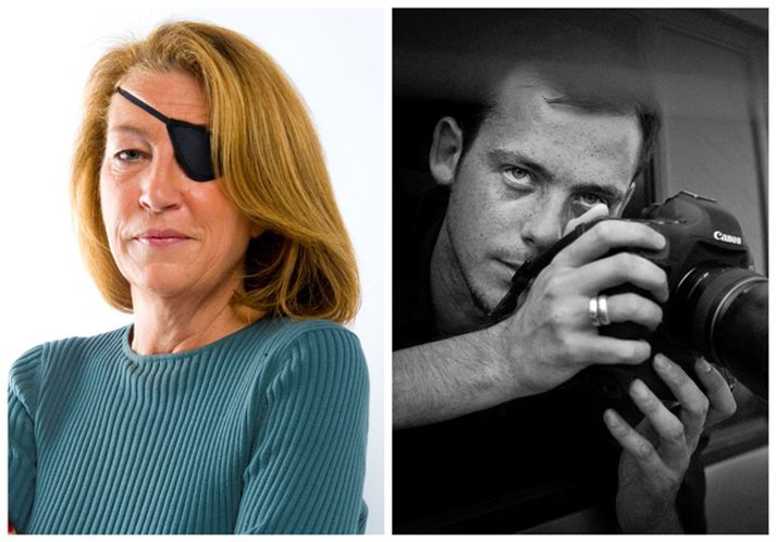 Marie Colvin og Remi Ochlik.