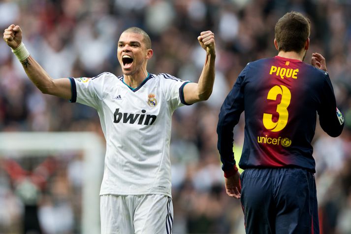 Gerard Pique og Pepe.