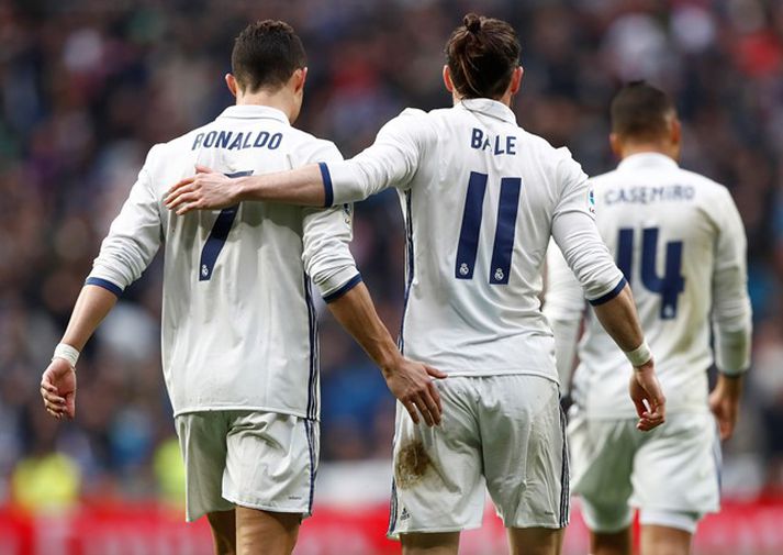 Ronaldo og Bale hafa skorað samtals 25 deildarmörk í vetur.