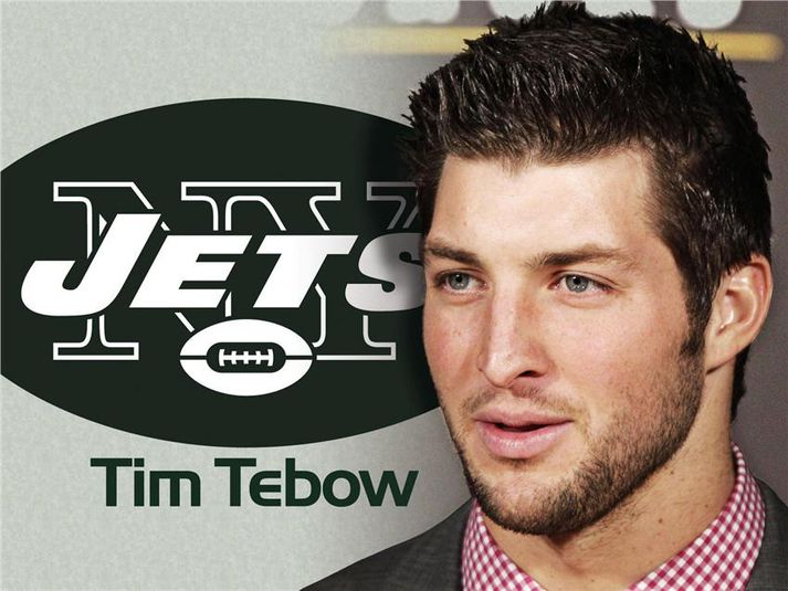 Leikstjórnandinn Tim Tebow mun leika með New York Jets í NFL deildinni.