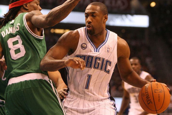 Gilbert Arenas í leik með Orlando Magic