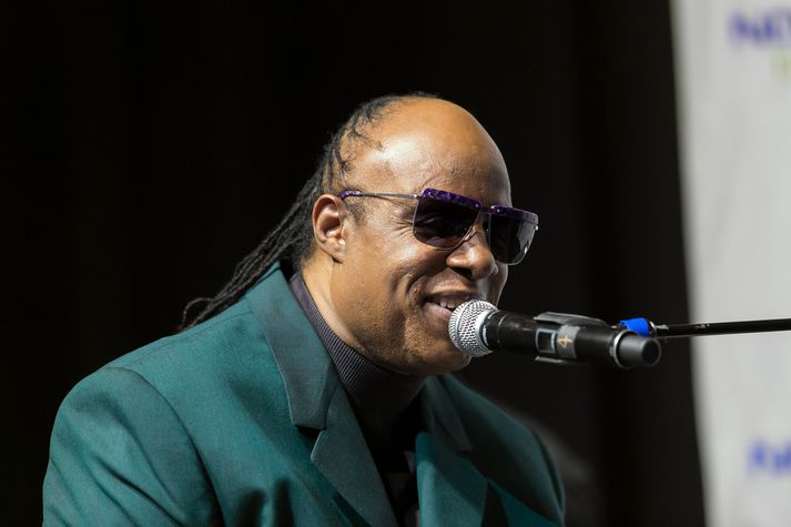 Stevie Wonder er sagður sjá.