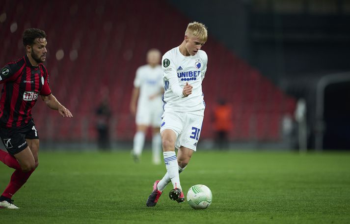 Hákon Arnar Haraldsson hefur stimplað sig inn í lið FC Kaupmannahafnar að undanförnu.