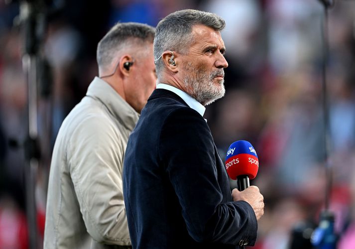 Roy Keane var ekki hrifinn af því sem hann sá frá Manchester United gegn Leicester í  gær.