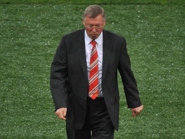 Sir Alex Ferguson, stjóri Manchester United, eftir tapið á móti Barcelona í vor.