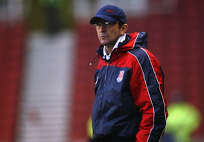 Tony Pulis hefur sagt að samband sitt við fyrrverandi íslensku stjórnarmennina hjá Stoke hafi ekki alltaf verið með besta móti.