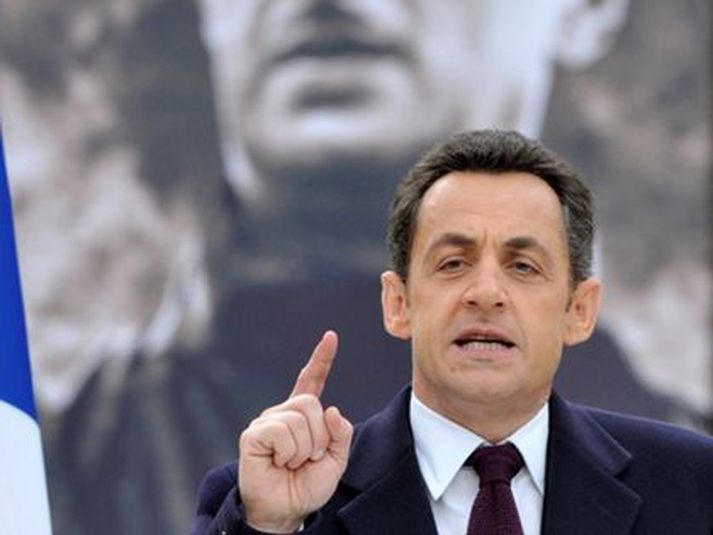 Nicolas Sarkozy, forseti Frakklands.