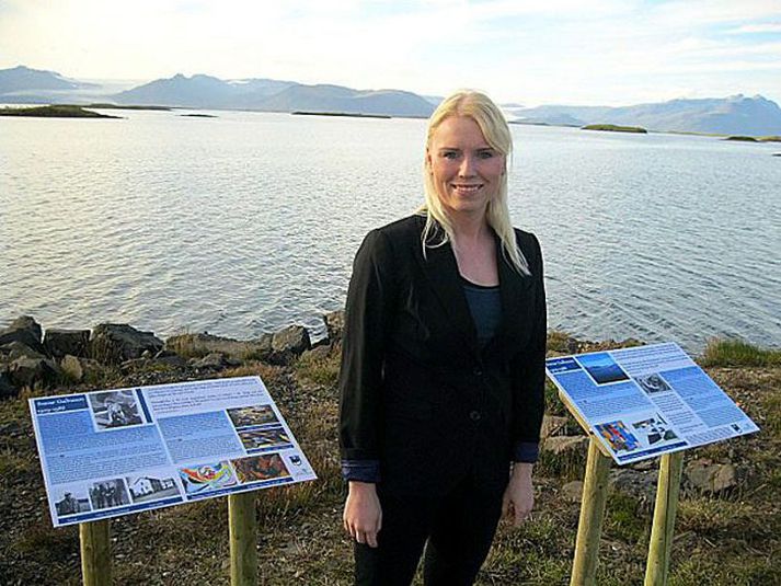 Hulda Rós Sigurðardóttir „Gerir sitt til að halda heiðri frænda síns Svavars Guðnasonar sem listamanns á lofti.“