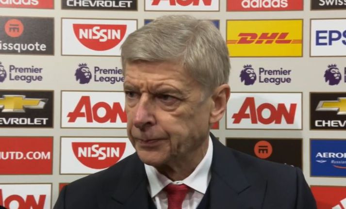 Wenger hefur séð sína menn betri en í dag.