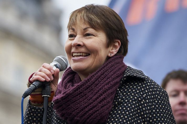 Caroline Lucas gegndi formannsembætti í flokknum á árunum 2008 til 2012.