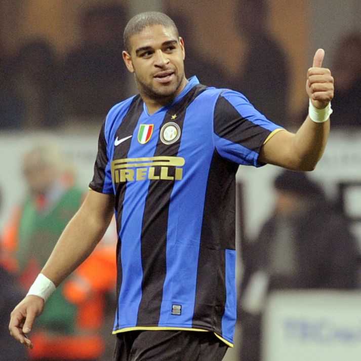 Adriano í leik með Inter.