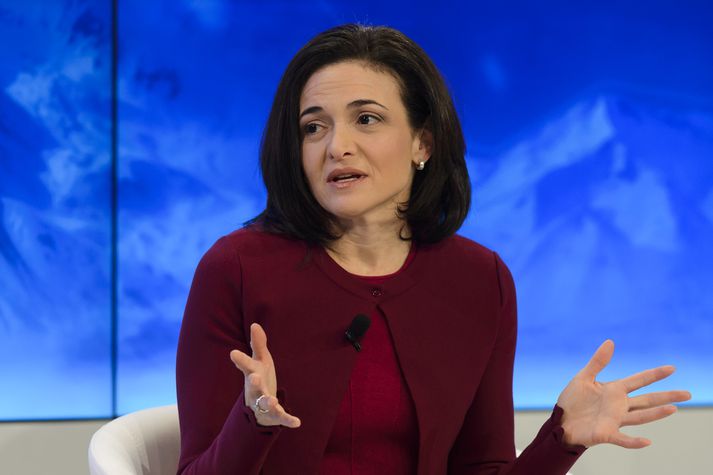 Sheryl Sandberg framkvæmdastjóri Facebook stýrir daglegum rekstri fyrirtækisins.