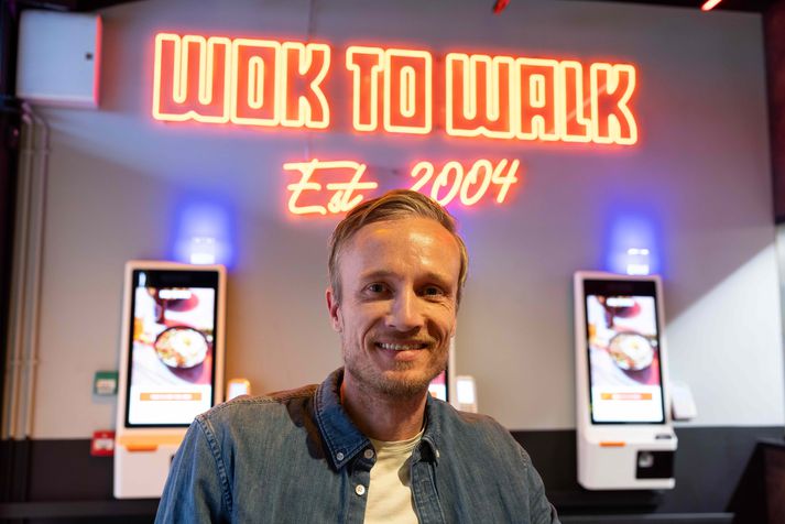 Wok to walk. Einar Örn. Samstarf