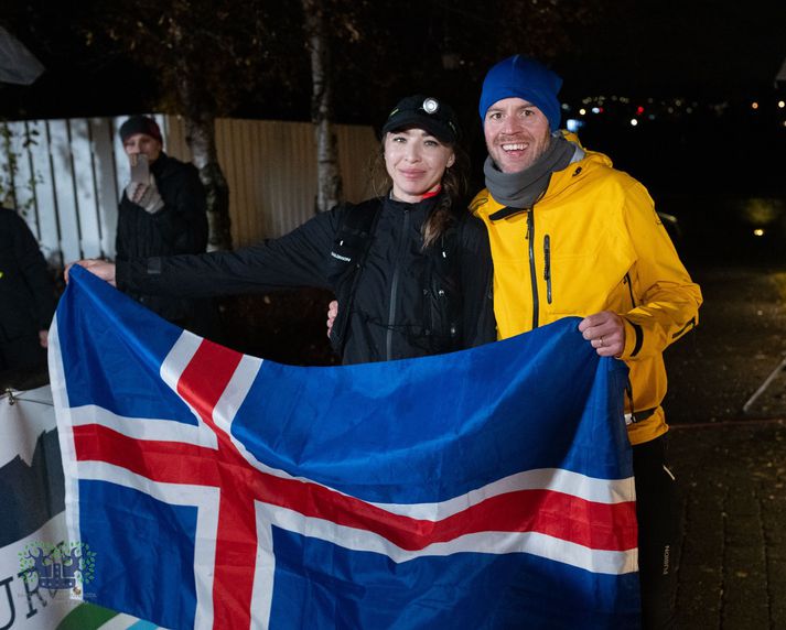 Marlena og Þorleifur tvö af fimmtán hlaupurum íslenska landsliðsins í bakgarðshlaupum