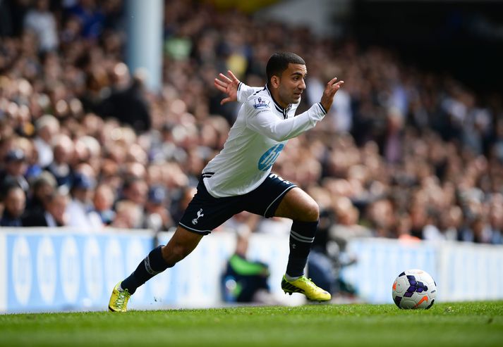 Aaron Lennon er líklega þekktastur fyrir tíma sinn hjá Tottenham Hotspur, en þar lék hann í tíu ár.