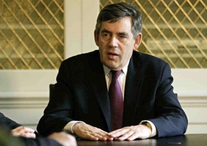 Gordon Brown er sagður hafa átt hugmyndina að sameiningu Loyds og HBOS.