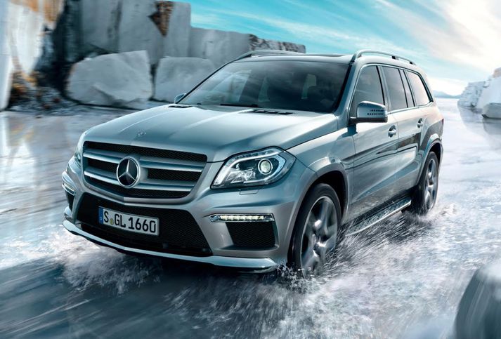 Mercedes Benz GL jeppinn.