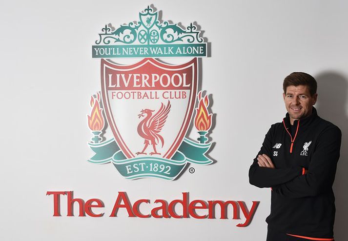 Gerrard er mættur aftur til Liverpool.