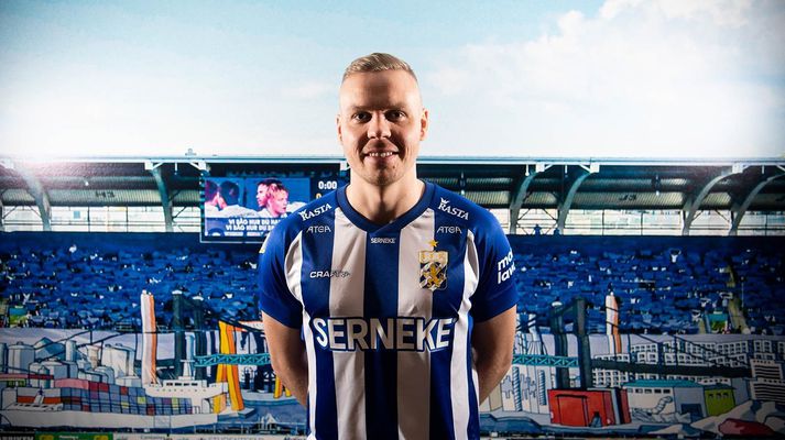 Kolbeinn Sigþórsson í búningi IFK Gautaborgar.