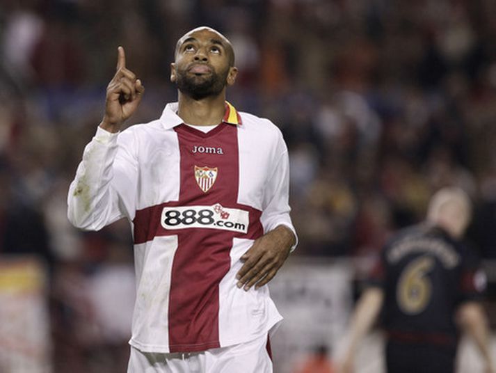 Kanoute var sjóðheitur í kvöld.