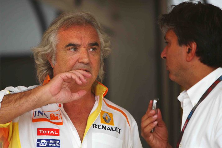 Flavio Briatore var framkvæmdarstjóri Formúlu 1 liðs Renault. Hann fékk uppresin æru hjá frönskum dómstólum í dag.