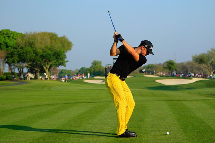 Morgan Hoffmann hefur leikið frábærlega á Bay Hill.