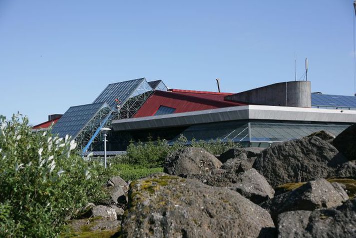 Flugstöð Leifs eiríkssonar Konan var með mikið magn af sígarettum í tveim troðfullum ferðatöskum.