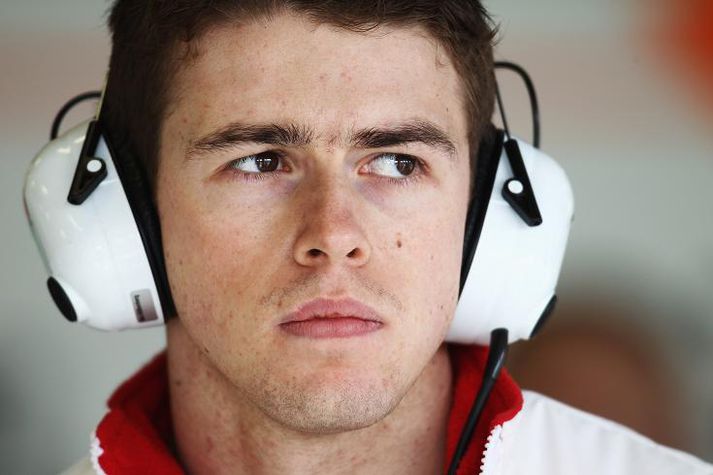 Skotinn Paul di Resta ekur með Force India.