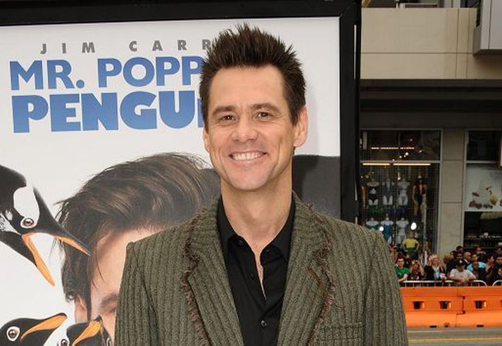 Jim Carrey bjó til myndband þar sem hann játar leikkonunni Emmu Stone ást sína.
nordicphotos/getty