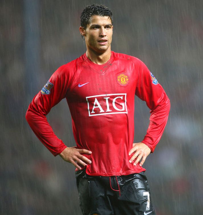 Cristiano Ronaldo, leikmaður Manchester United.