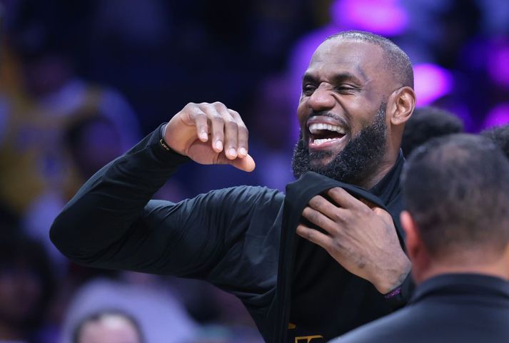 Ef til vill verður fjallað um LeBron James og félaga í Los Angeles Lakers í Lögmáli leiksins.