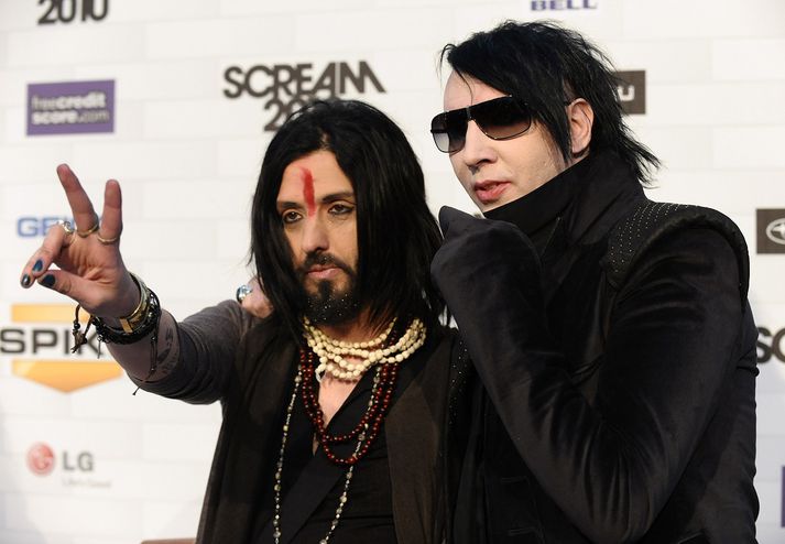 Twiggy Ramirez og Marilyn Manson