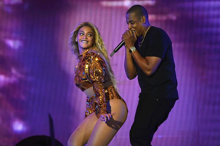 Beyoncé og Jay-Z á tónleikum árið 2016.