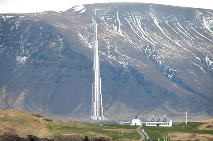 Burj Dubai verður álíka hár og Esjan