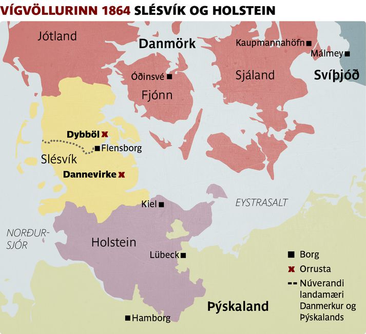 Slésvík og Holsein.