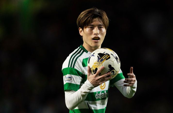 Kyogo Furuhashi er, að minnsta kosti enn, leikmaður Celtic í Skotlandi, öfugt við það sem fram kom í tilkynningu á vef MLS-deildarinnar.