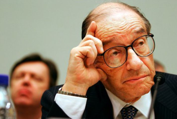 Alan Greenspan, fyrrum seðlabankastjóri Bandaríkjanna.