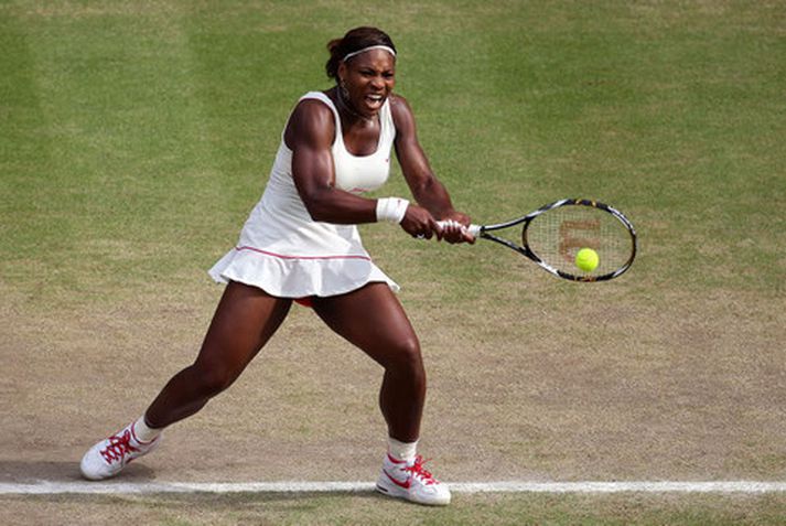 Serena Williams á möguleika á að vinna sinn fjórða meistaratitil á Wimbledon.