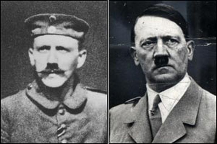 Adolf, fyrir og eftir.