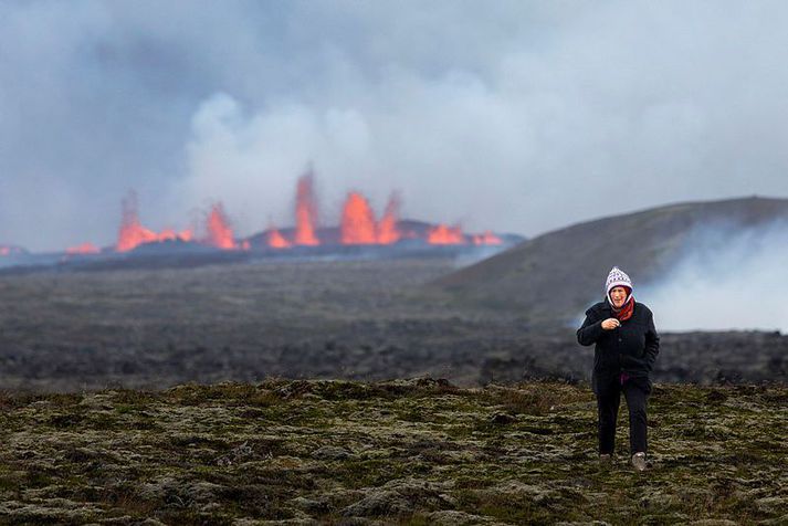 Það tæki marga mánuði fyrir hraun að ná innviðum miðað við flæði þess nú.