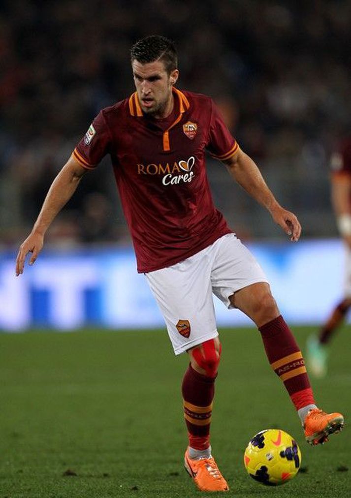 Strootman var í stóru hlutverki hjá Roma áður en hann meiddist.