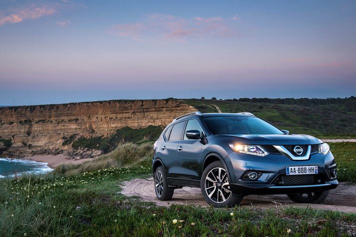 Nissan X-Trail er nú orðinn harla fríður bíll.