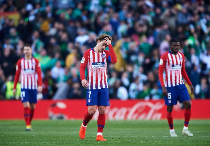 Griezmann og félagar áttu ekki góðan dag