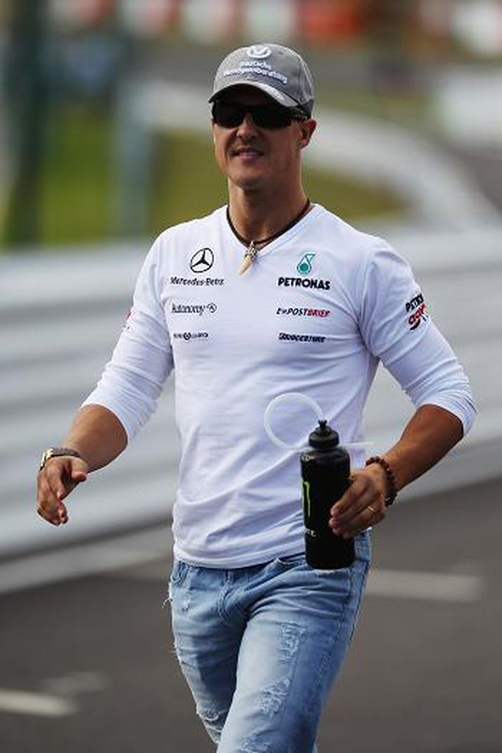 Michael Schumacher er elsti ökumaðurinn í Formúlu 1.