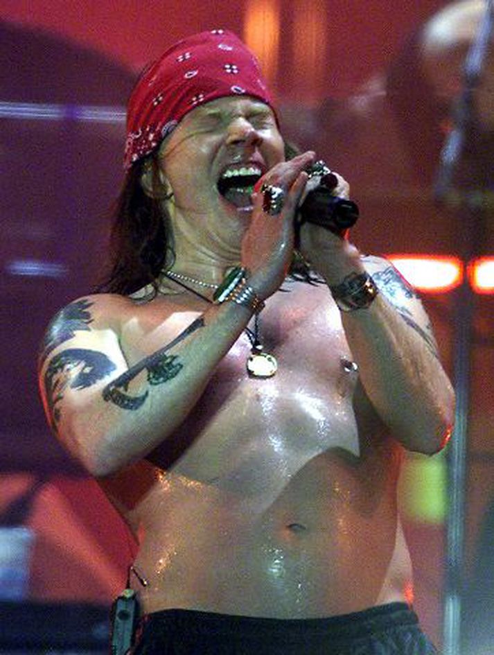 Axl Rose, söngvari Guns N´Roses, virðist loksins vera orðinn sáttur við hljóminn á Chinese Democracy.